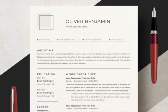 Download Minimalist Resume Template for Word - Resume template Collection